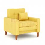 Кресло-кровать Этро Люкс желтое