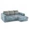 Диван угловой Мэддиссон Краш голубой